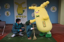 写真：飼育の日の様子