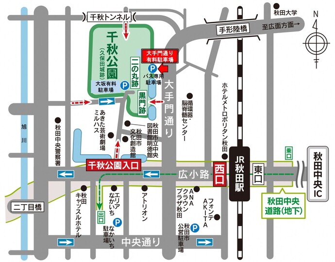 駐車場i位置図