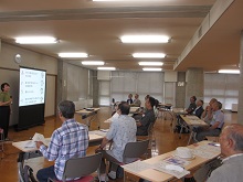 写真：歯科衛生士講話の様子