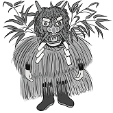 ヤマハゲモノクロ