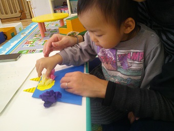 写真：豆まきグッズを作ろう