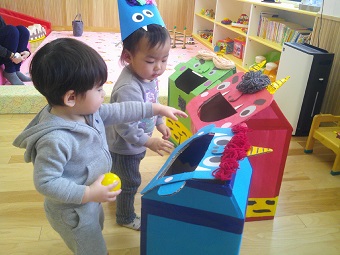 写真：豆まきグッズを作ろう