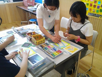 写真：パステル和アート