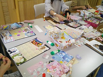 写真：スクラップブッキング