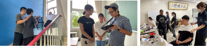 撮影の様子2