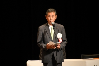 写真：川口市議会議長の祝辞