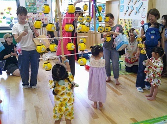 写真：夏まつり＆縁日ごっこ