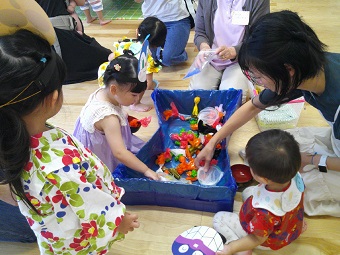 写真：夏まつり＆縁日ごっこ