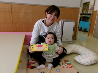 写真：豆まきの様子2