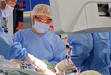 研修中の様子（病院）