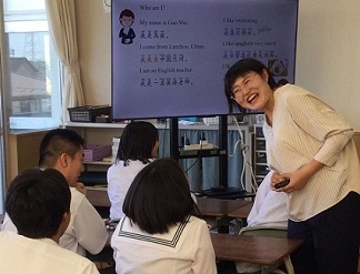 研修中の様子（学校）