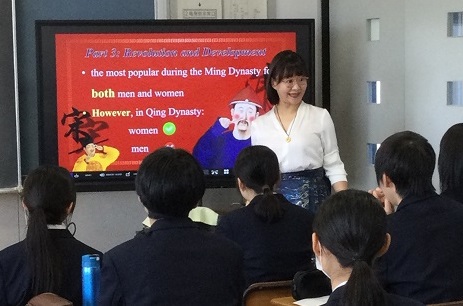 研修中の様子（学校）