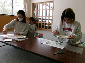 写真：押し花の様子2