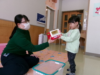 写真：ゲームの様子