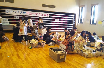 写真:リユースフェスタ